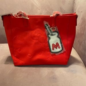 Hello kitty Loungefly collab red bag